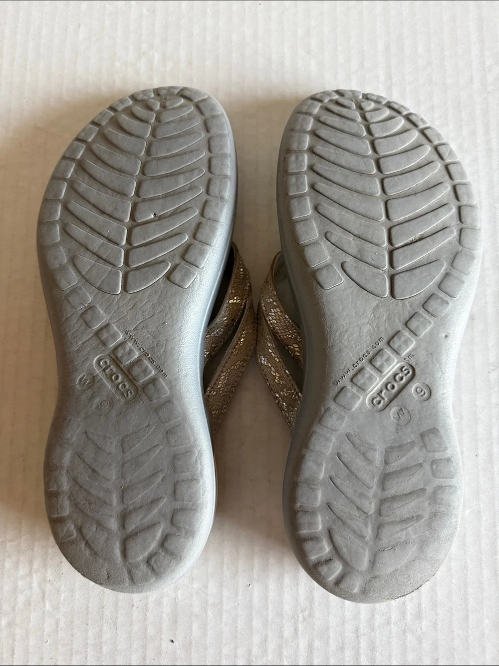 Crocs Capri Strappy Flip Flops Sandals